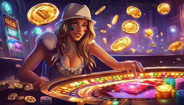 Kartu fitur putritoto bernuansa koral